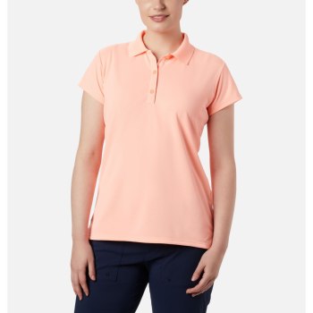 Columbia Ženske Polo Majice - PFG Innisfree Short Sleeve Roze | TLQZ-82603